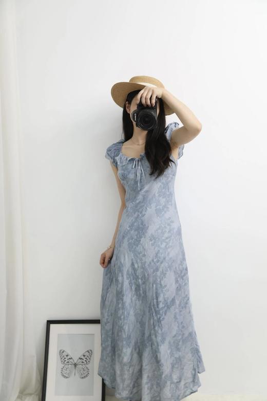 （小眠专属）LPIUTY品牌直发！蓝调花境连衣裙 C14A161【3~7天发货】 商品图1