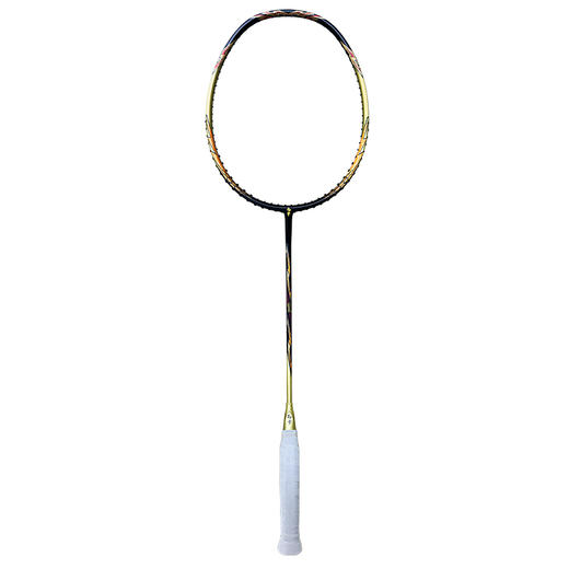 的幸正品鵟5.8mm弹簧钛丝中管专业全碳素纤维进攻型羽毛球拍单拍 商品图4