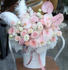 粉色系豪华抱抱桶