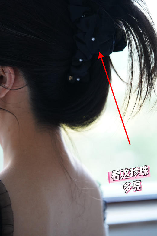 手工缝制「珍珠发夹」 商品图1