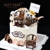 1027CAKE |  父亲节主题蛋糕  中式茶壶蛋糕 商品缩略图1