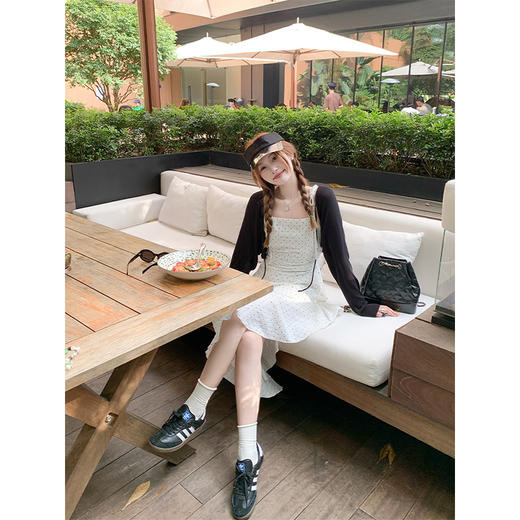 【折后再享2件88折】现货秒杀！微信打折价！波点吊带不规则连衣裙 日常219.99/件 立减80 秒杀139.99/件！！ 商品图3