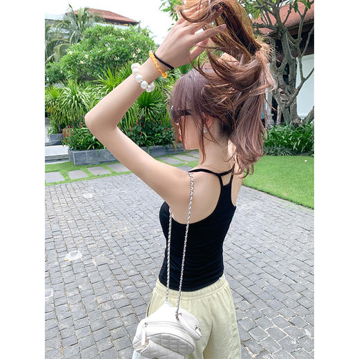 <曾小咸推荐>工字美背遮副乳外穿吊带背心女 商品图4