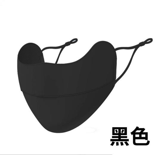 冰丝防晒口罩防紫外线女黑色女士高颜值透气新款护眼角 商品图4