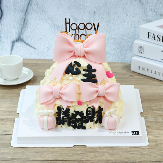 蝴蝶结许愿树蛋糕 商品图0