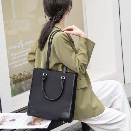 「K」洛诗琳44013时尚竖款托特包2025夏季手提大容量单肩包8021 商品图2