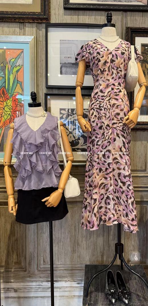 【门店同款】ENJOY夏季“悠然之境”层叠荷叶上衣 163193548 商品图0