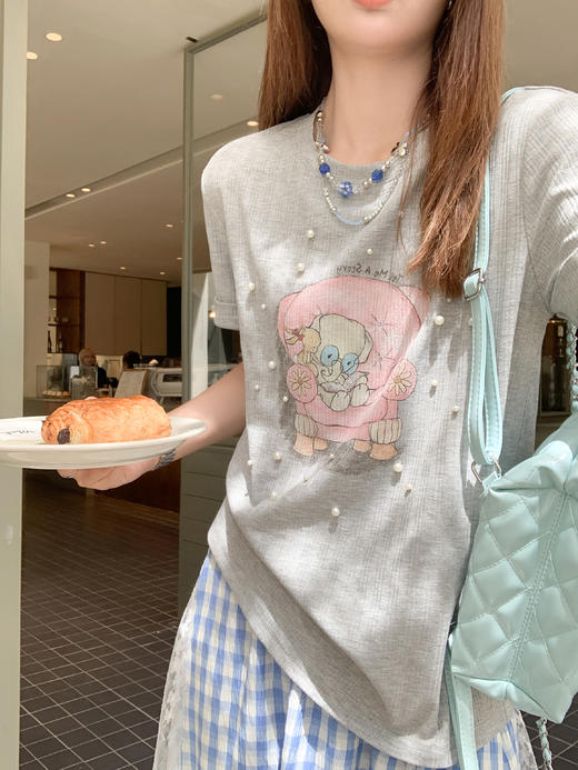 【129元任选2件】现货！手绘卡通图短袖 商品图8