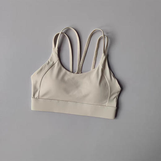 【美背撞色专业运动内衣】防震跑步瑜伽背心 速干固定一体普拉提文胸  商品图13