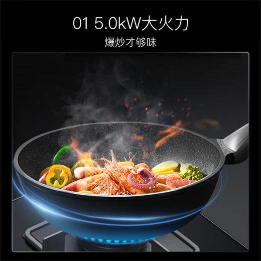 西门子（SIEMENS）【新品】西门子嵌入式燃气灶具5.0大火力家用双灶玻璃天然气ERJA8A3BMP 商品图3