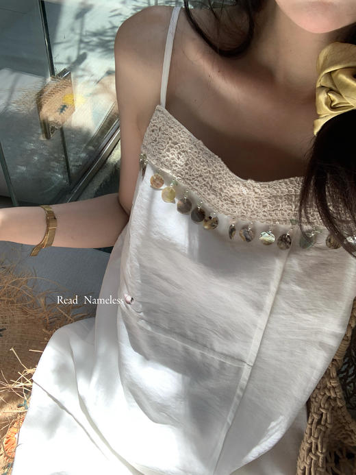 Read Nameless /贝壳吊带白裙 2025/6/16 商品图4