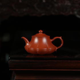 龙德堂陶艺 汤宣武制《裙莹》180cc 原矿大红袍  库存请咨询客服