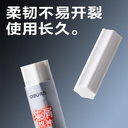 【考场必备🔥】得力V33真集屑战神橡皮擦✨2B考试专用，擦得干净不留痕，少屑成条超省心！学生绘画必备💯2B擦拭干净不留痕 商品图3