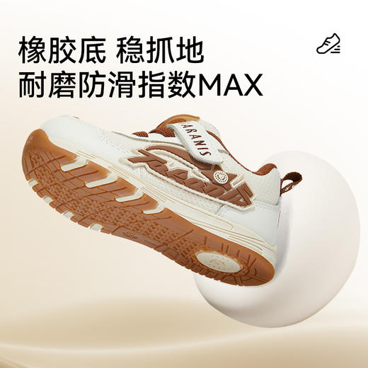 泰兰尼斯265童鞋秋季新款儿童学步鞋男宝宝机能鞋防滑软底女童鞋  T01T5C6561 商品图3