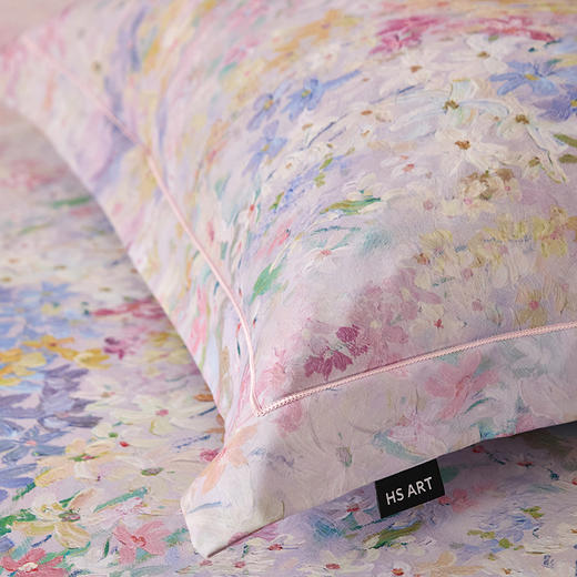 自然醒A类100支长绒棉全棉数码印花床笠三件套床罩床垫保护罩HS 商品图7