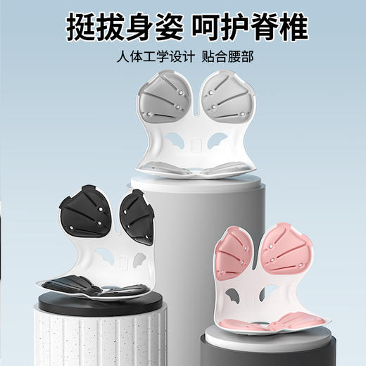 成人办公室护腰靠垫可拆卸学生坐垫椅坐垫坐姿椅矫正坐姿久坐不累 商品图2