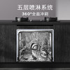 西门子（SIEMENS）灶下大内腔12套嵌入式洗碗机 超感舱精准涡流洗超一级水效晶蕾烘干晶御智能 SE45ZB88KC 商品缩略图3