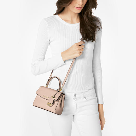 【香港直邮】奥莱清仓特卖场 MK Ava 女士超小号皮质迷你斜挎包 商品图4