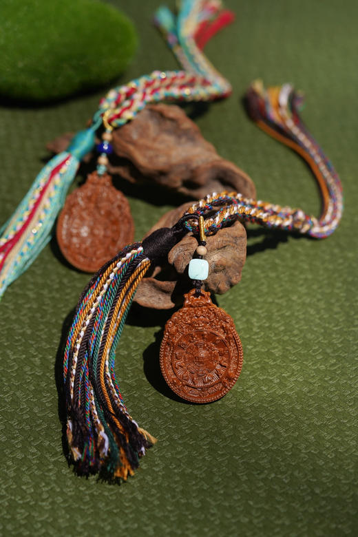 老山檀八卦牌 商品图0