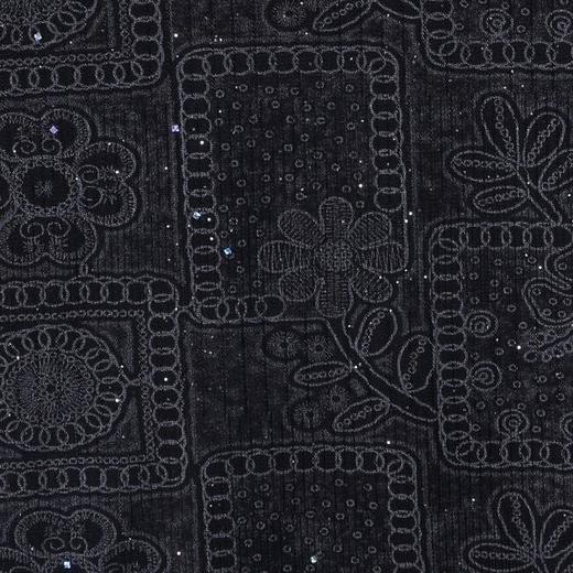 T3894夏季高级感新款男士美式洒金多样花朵图案设计短袖T恤简约时尚潮 商品图3