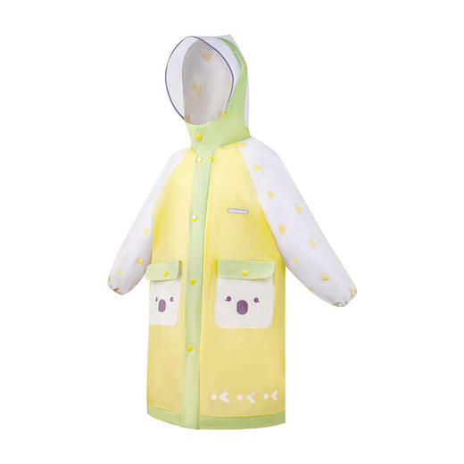 柠檬宝宝儿童雨衣男童女孩大童小学生带书包位上学专用雨披 商品图4