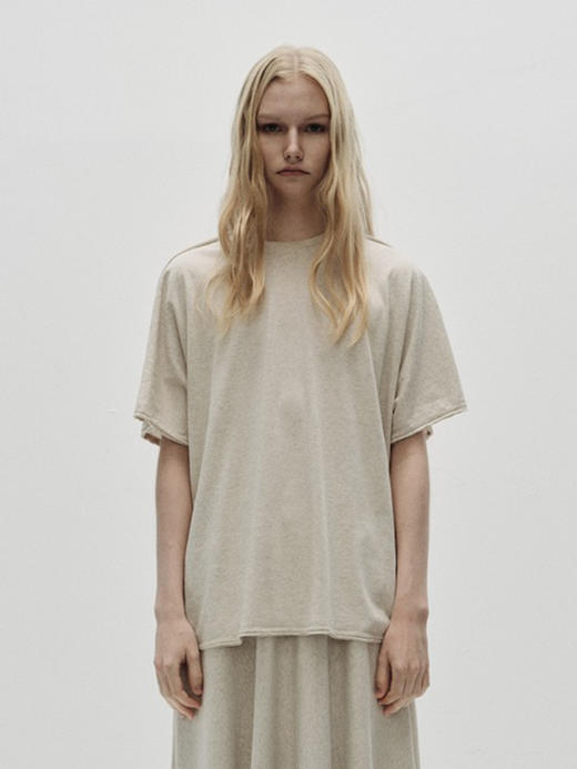 VC｜PF25015 Sabina Tshirt [短袖T恤 燕麦 / 棕 / 白 ] 商品图3