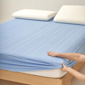 【亚D星球自然凉感夏凉席】支持旗舰店对比，一秒降温5度! 正面|进口凉感丝面料，凉感值达0.32底面|三明治网眼结构，更透气