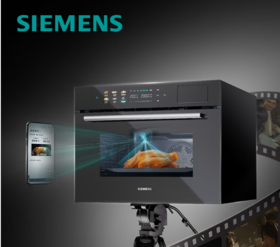 西门子（SIEMENS）智魔方pro智瞳款 嵌入式蒸烤箱一体机 五合一 50L大容量易清洁 家用国家补贴CS3T7MPG5W