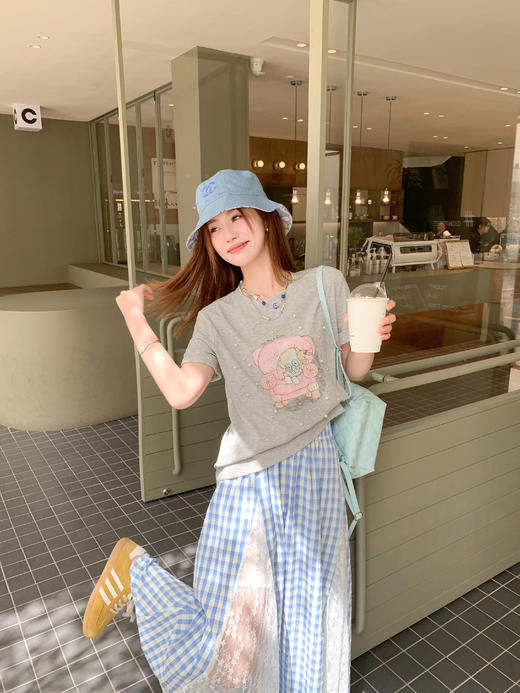 【129元任选2件】现货！手绘卡通图短袖 商品图12