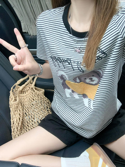 【129元任选2件】现货！卡通小狗印花短袖 商品图6