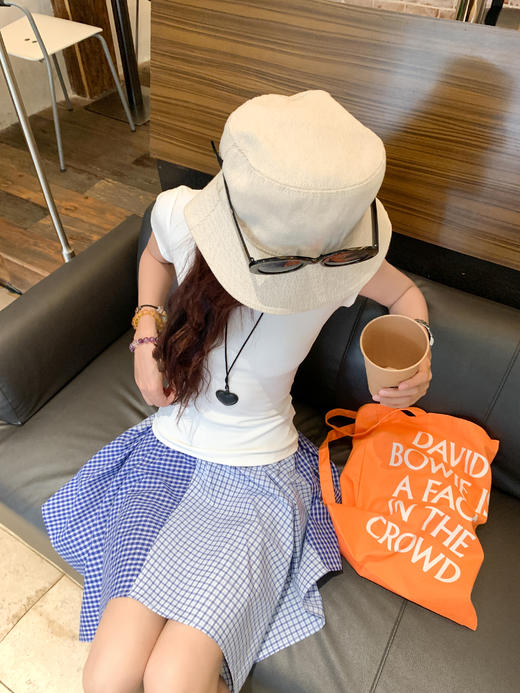 【149元任选2件】 现货！甜辣风不规则格子半身裙 商品图9