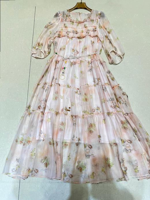 【门店同款】ENJOY夏季“蔓舞轻纱”手编腰绳长裙 162797681 商品图0