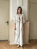 VC｜PF25001 Roma silk kaftan dress [连衣裙  米白印花 ] 商品缩略图1