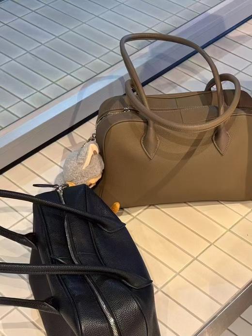 园园主推自留新款女托特大容量头层牛皮手提包 商品图5