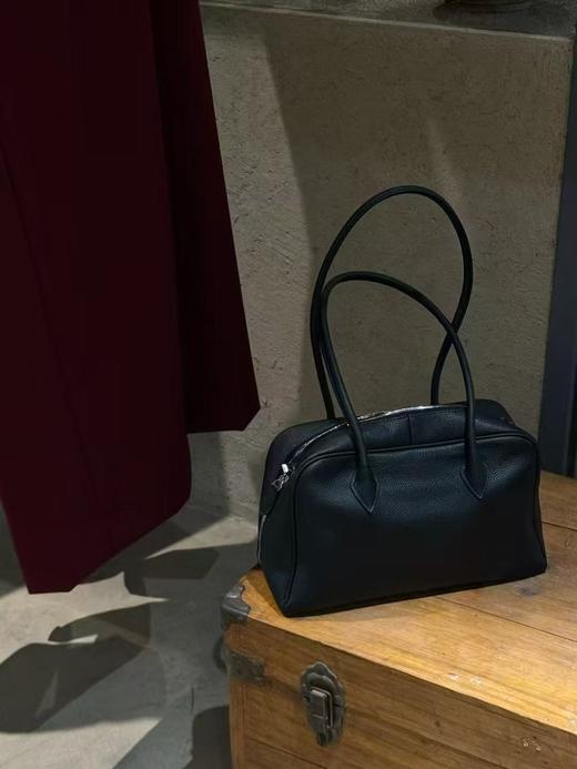 园园主推自留新款女托特大容量头层牛皮手提包 商品图7