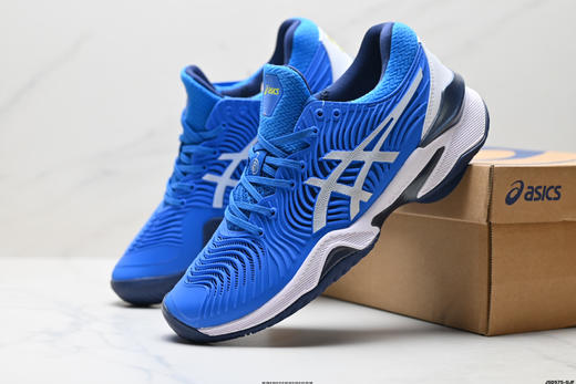 亚瑟士Asics Court FF 2 Novak Clay休闲透气防滑网球鞋1041A083-005男鞋 商品图7