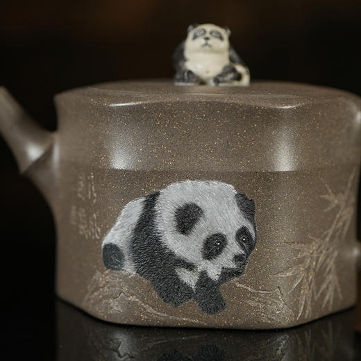 龙德堂陶艺 徐飞制《国韻》原矿青段 260cc 库存请咨询客服 商品图3