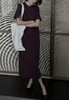 富贵紫T恤裙美到犯规神秘感拉满反白皮连衣裙 商品缩略图4