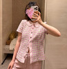 香奈儿25早春粉色格子上衣（TM） 商品缩略图0