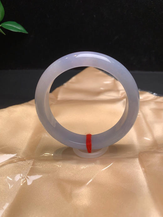 620239，55.5紫罗兰手镯、满圈带紫底，润润的，清爽秀气 商品图1