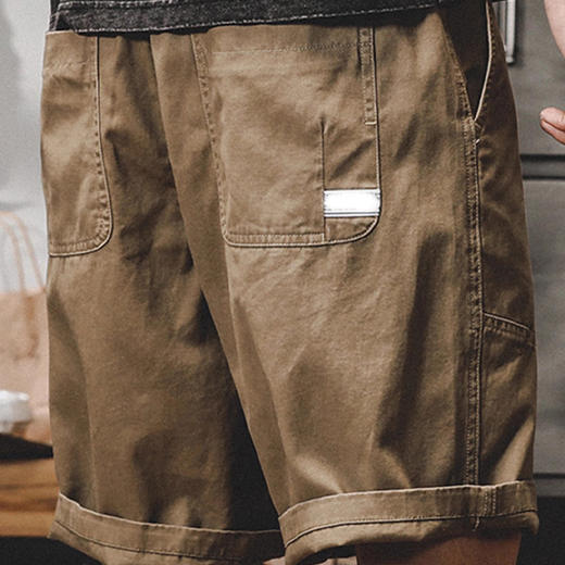 裁缝学苑MH01美式重磅复古工装短裤男男士休闲五分裤 商品图3
