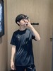 处理清仓！毒家！抗菌银离子铜氨丝！！一定要入！三色 超薄坑条速干透气短袖  弹力户外运动短袖，小横条 商品缩略图3