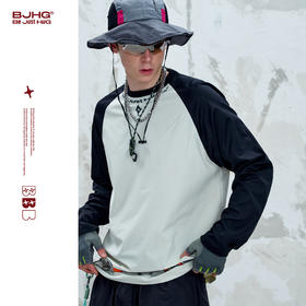 BJHG不计后果轻薄速干透气运动长袖t恤男夏季运动户外骑行服长T恤