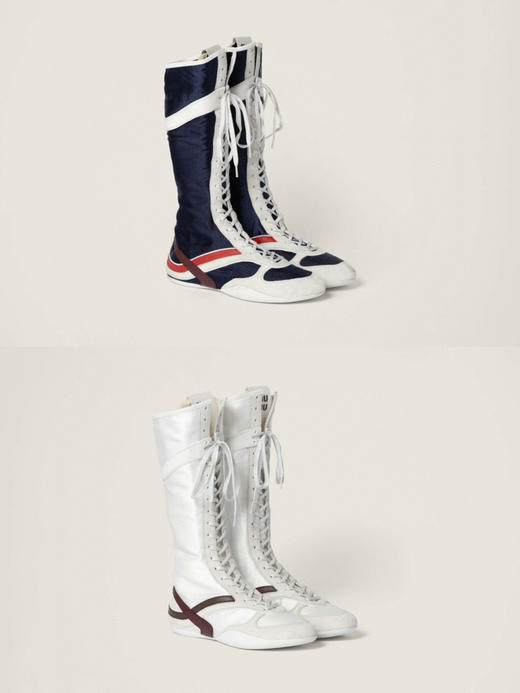 【特价】MIU-SH 拳击靴（赠花绳鞋带套装） 商品图0