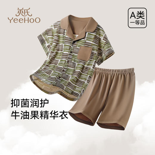 【英氏YeeHoO】森系系列 男女童纯棉家居服睡衣&睡裙 商品图8