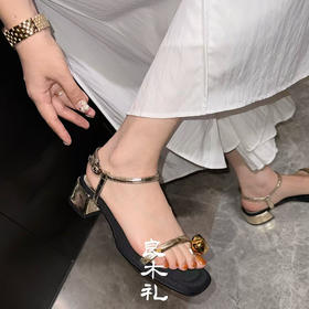 【不换不退】良木礼羊皮凉鞋（2160-76）