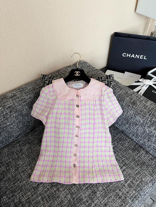 香奈儿25早春粉色格子上衣（TM） 商品图7