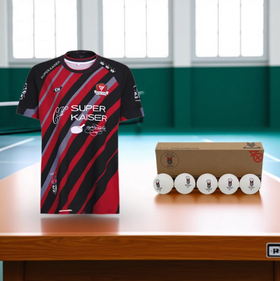 【送三星球一盒】超皇乒乓球服CH301专业乒乓球运动T恤男女款比赛训练速干透气比赛球服