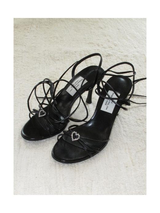 Kaiy Xiao 胶囊系列 爱心扣 高跟绑带款 商品图2