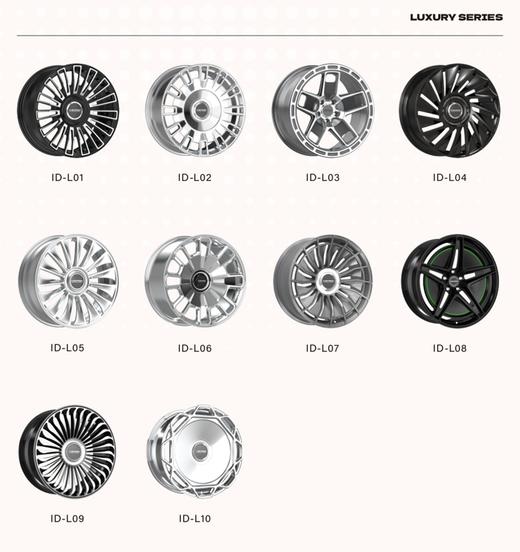 INSPEED RACING ID-L豪华系列 定制锻造轮圈  | CLAUTO酷乐 x INSPEED官方 商品图1